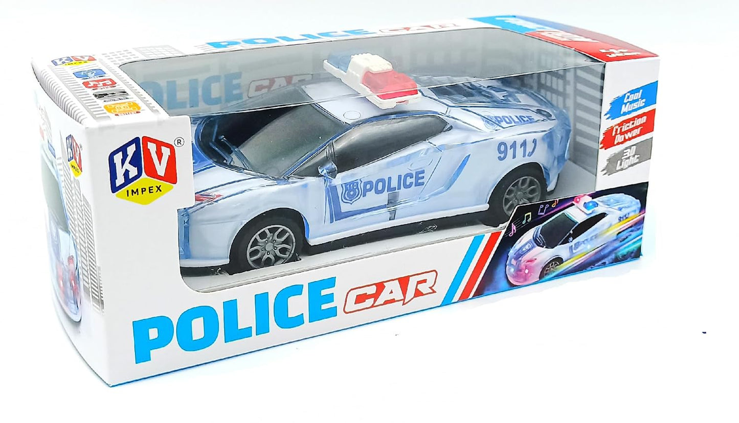 Police Car | Includes 3D Lights, Cool Music and Police Siren