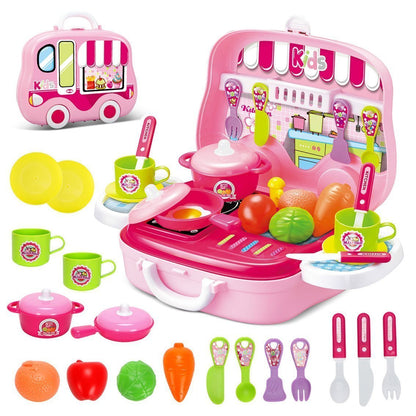 Magicwand 008-915 Carry Along Kitchen Food Pretend Play Set Toy