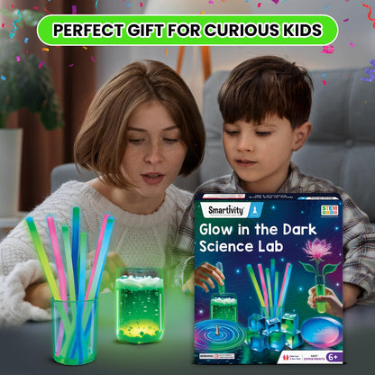 Smartivity Magic Glow-in-the-Dark Science Lab Kit for Kids STEM Experiments