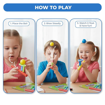 RATNA'S 7651 Wonder Blow Pipe Floating Ball Set Toy