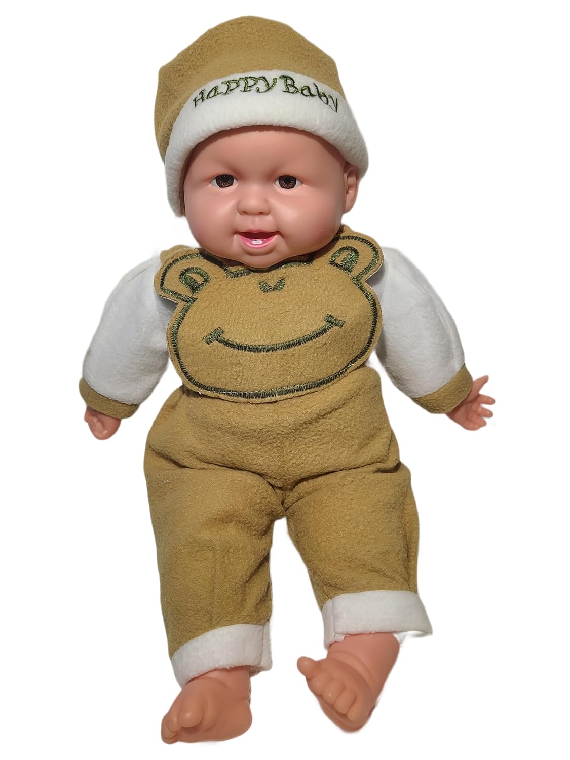 DHARMISHO BabyLoughingDoll_Red Laughing Musical Baby Doll Toy