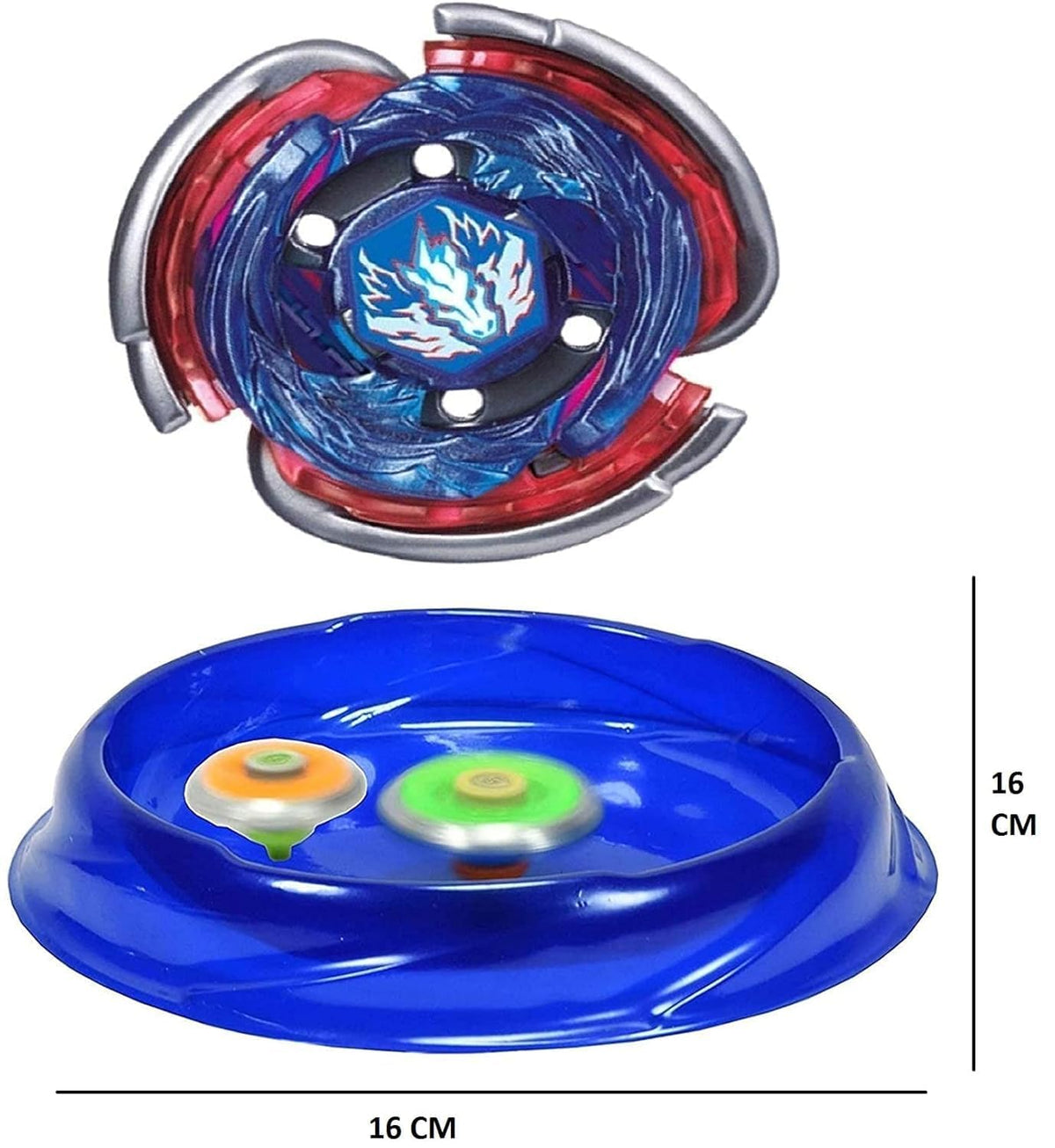 MKY DF454G Metal Fusion Battle Arena Spinning Tops Toy