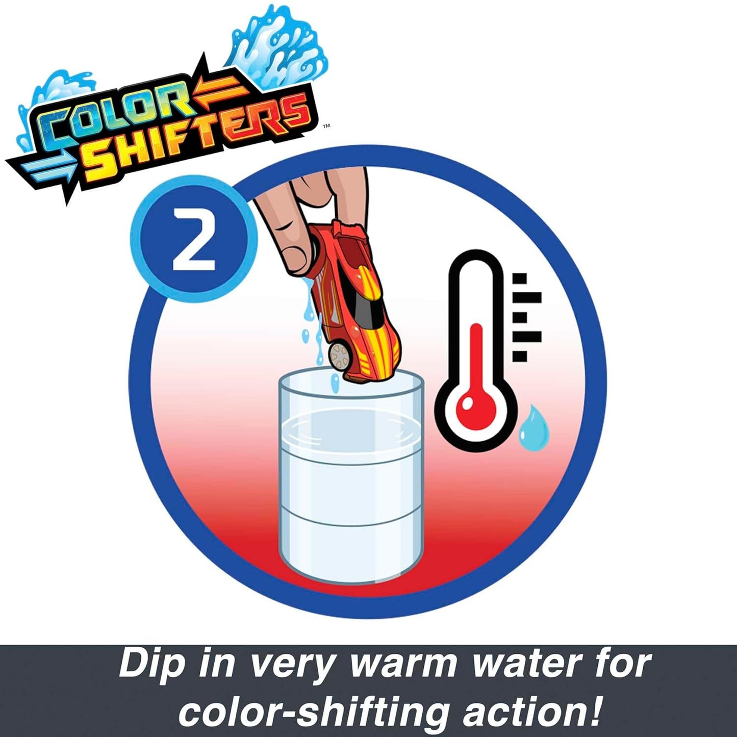 Hot Wheels Color Reveal 2-Pack 1:64 Scale Toy Car Set