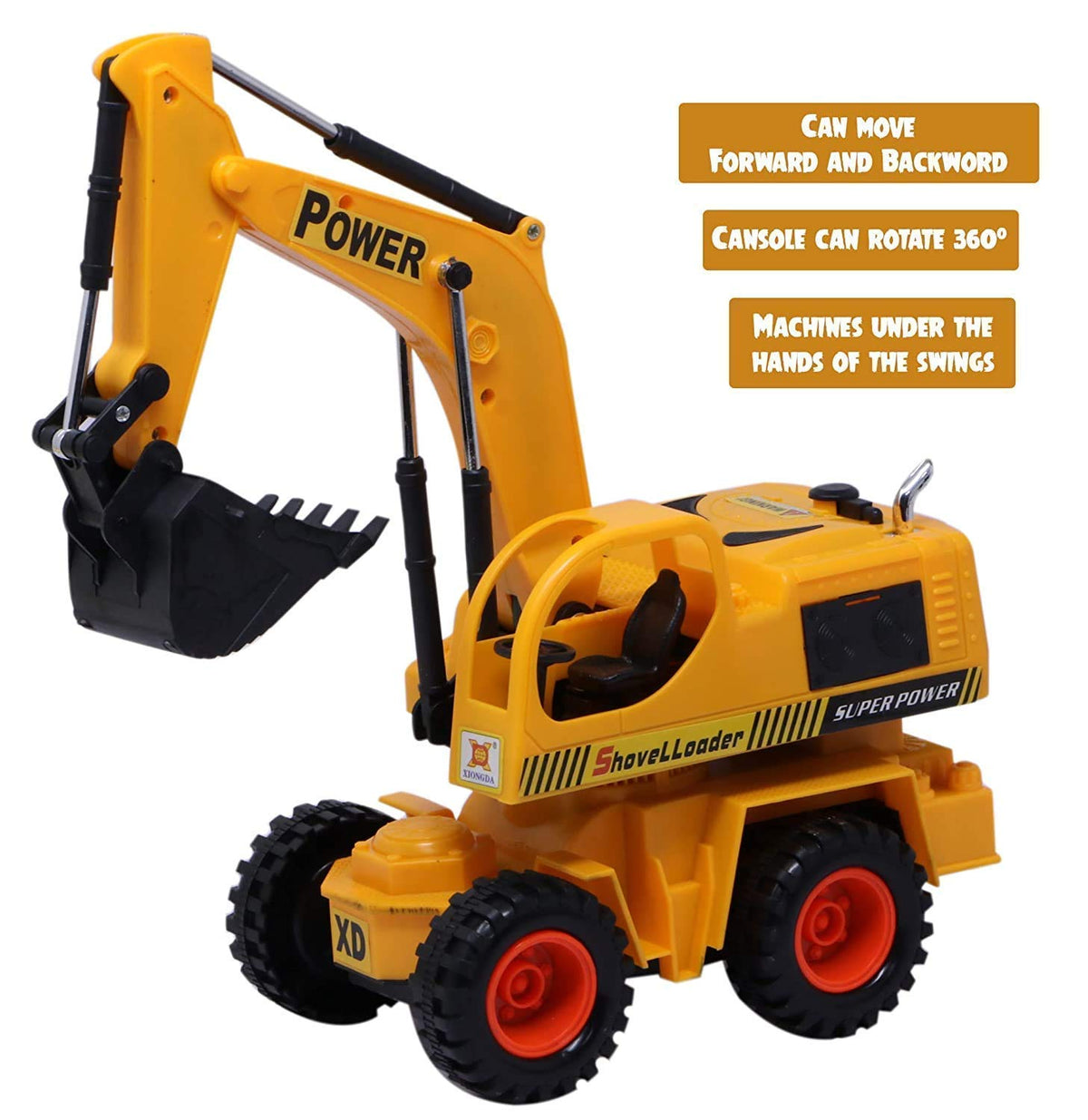 Toysarc Construction Loader Wired Excavator Truck Toy