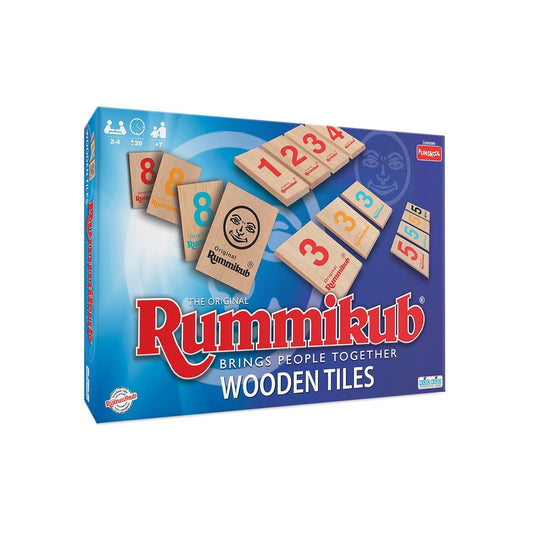 Funskool Rummikub Wooden Tiles Strategy Game