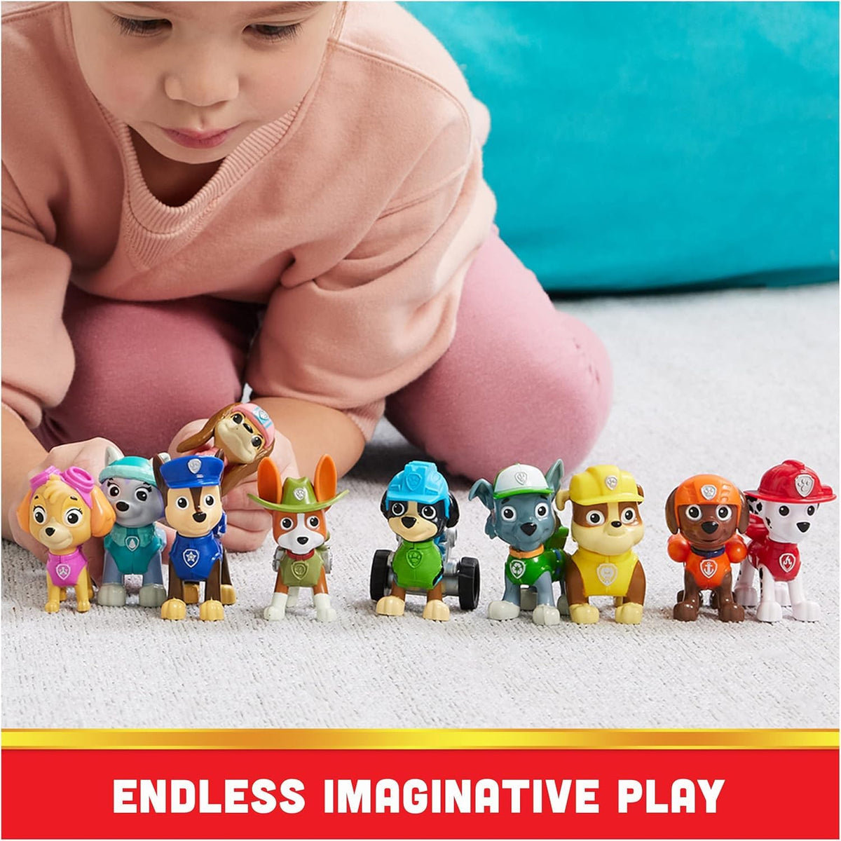 Spin Master Paw Patrol 10th Anniversary All Paws On Deck Toy Figures Gift Pack