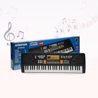 Gooyo 61-Key Musical Piano Keyboard Toy for Kids Black