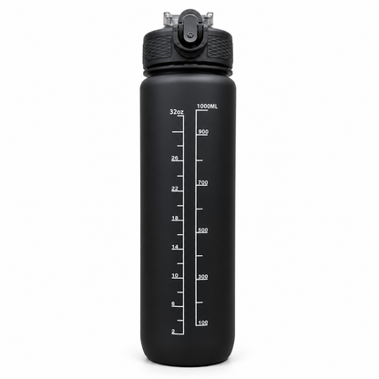 Motivational Water Bottle 1000 ML | BPA-Free with Leak-Proof