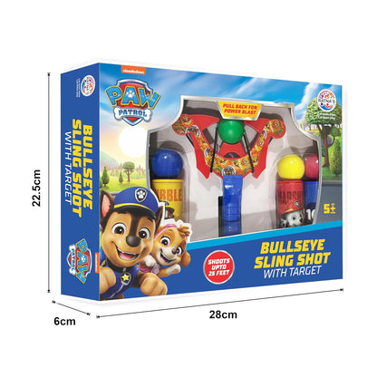 Ratna's 1984 Paw Patrol Bullseye Sling Shot Target Game Set Toy