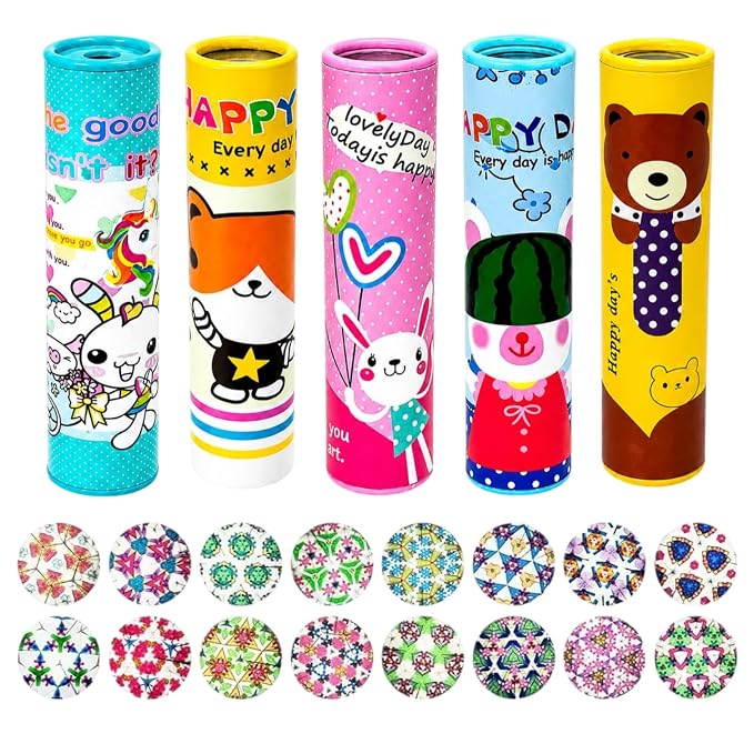 TERA 13 Kids Cartoon Optical Kaleidoscope Toy