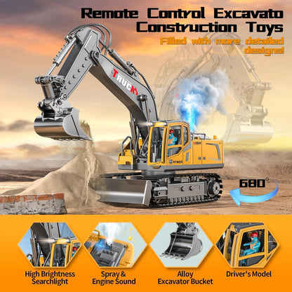 JALKAR JK-215 Remote Control Construction Excavator Toy
