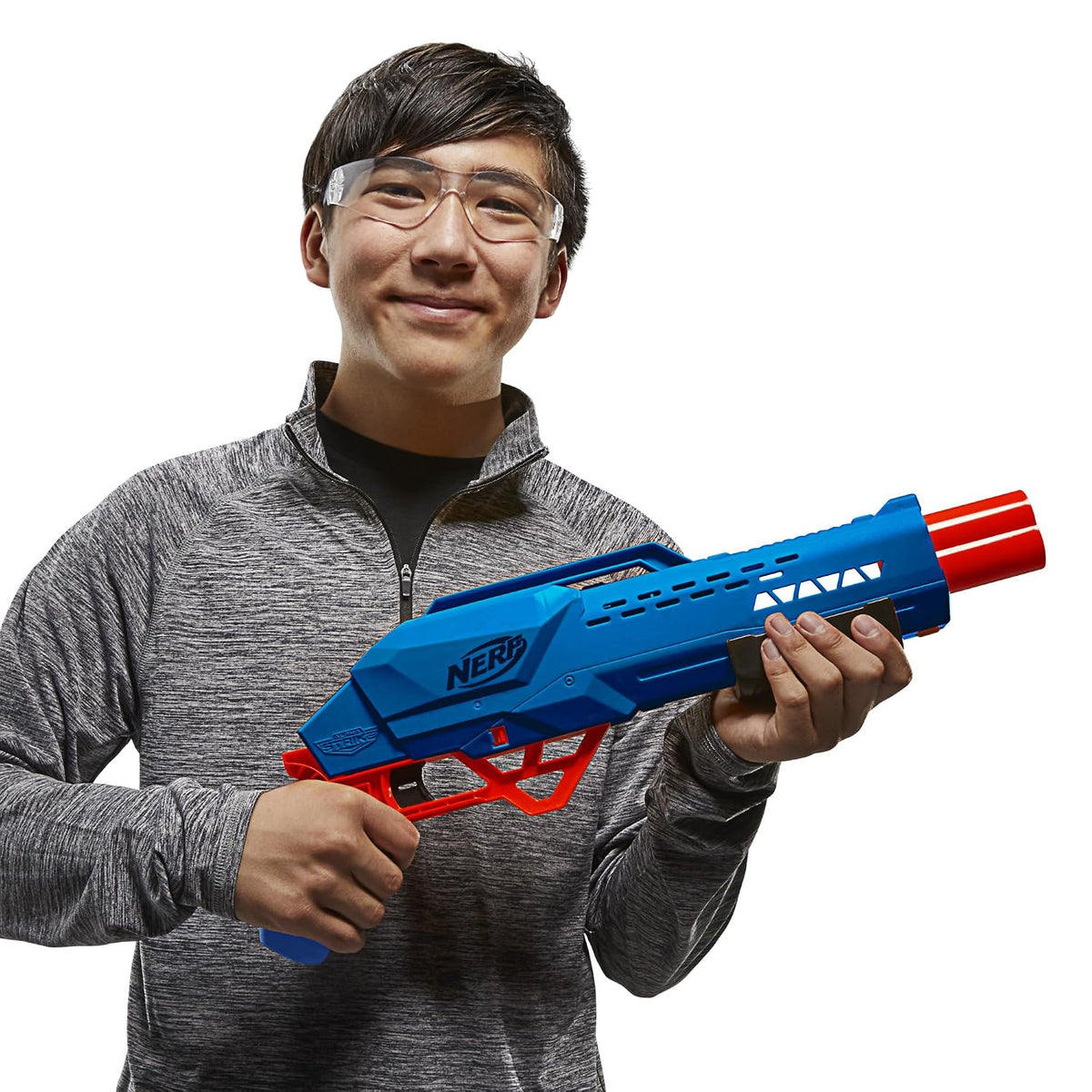 Nerf Alpha Strike Big Cat DB-2 Blaster with 8 Elite Darts