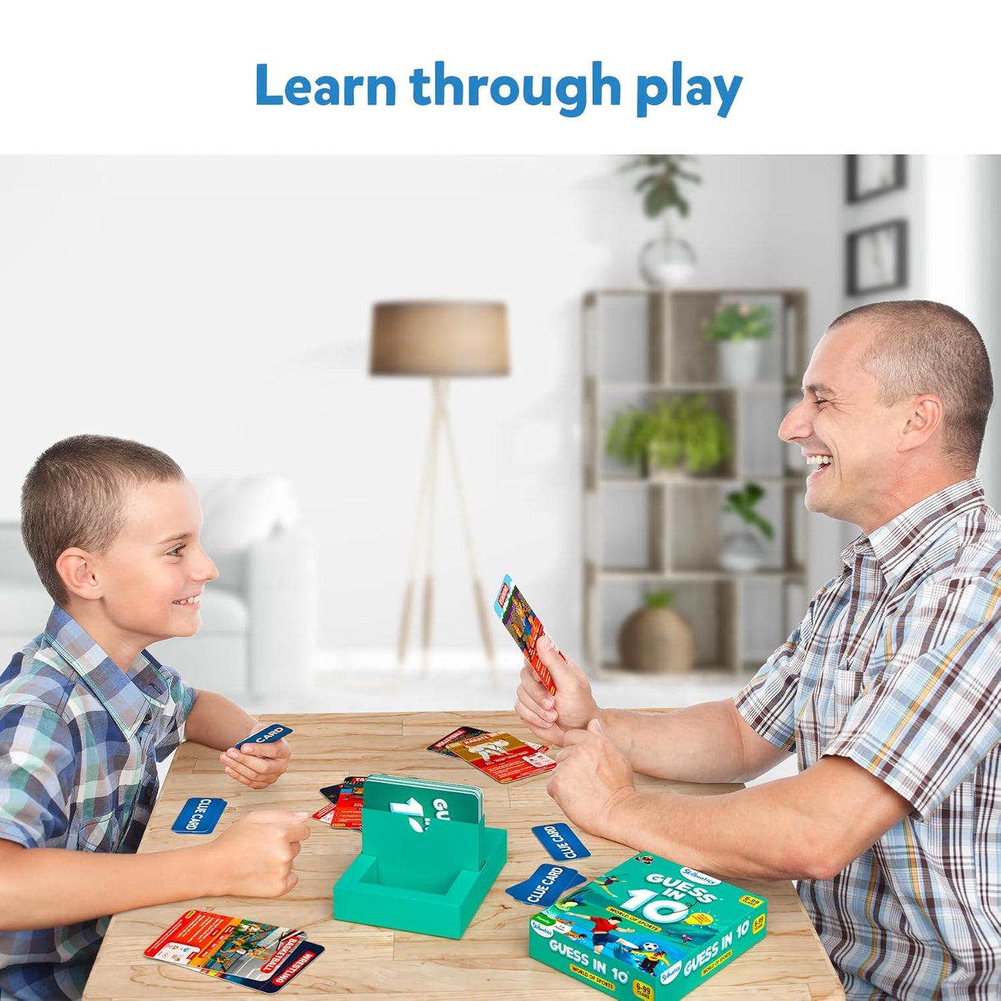 Skillmatics Guess in 10 Sports Fun Family Card Game, Educational Travel Toy