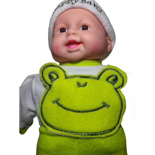 SHOPARAM 50H*25L*15W Neon Green Kids Laughing Musical Doll Toy