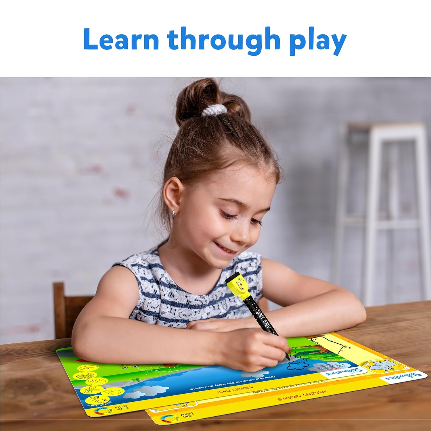 Skillmatics I Can Draw Reusable Activity Mats - Learning Fun Ages 3-6