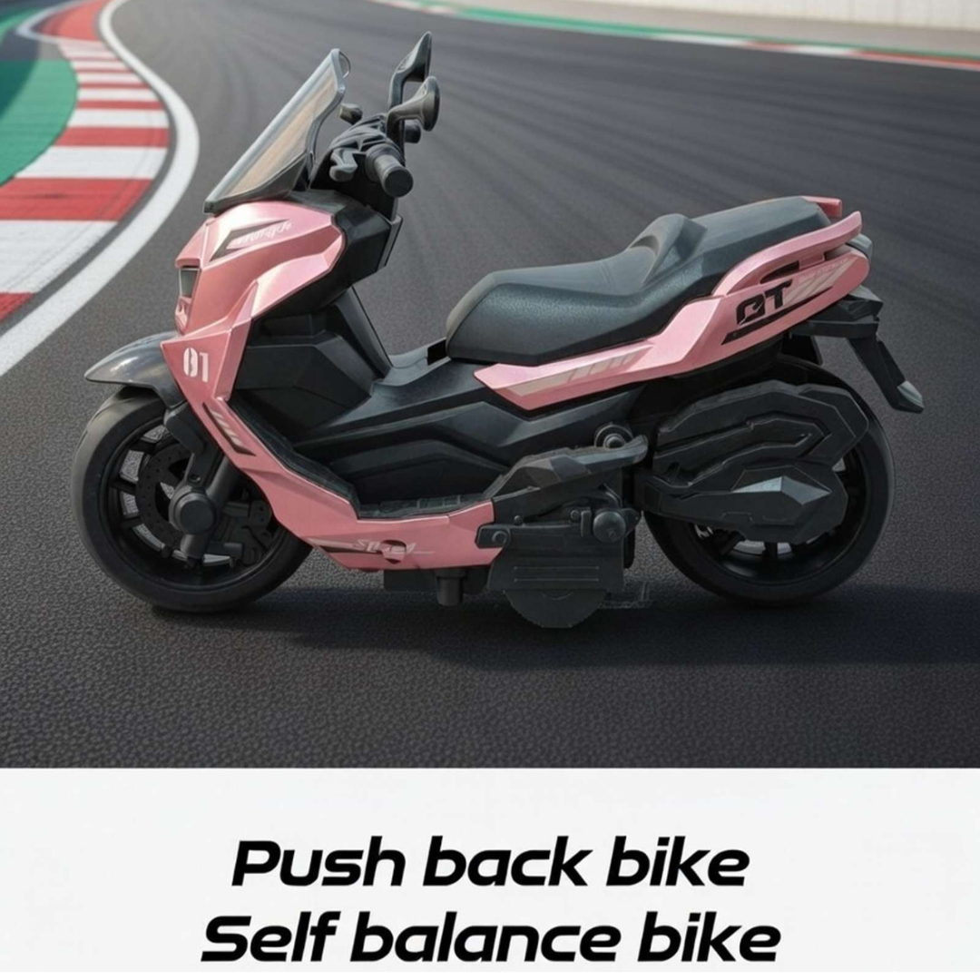 Pull Back Toy Scooter Motorcycle