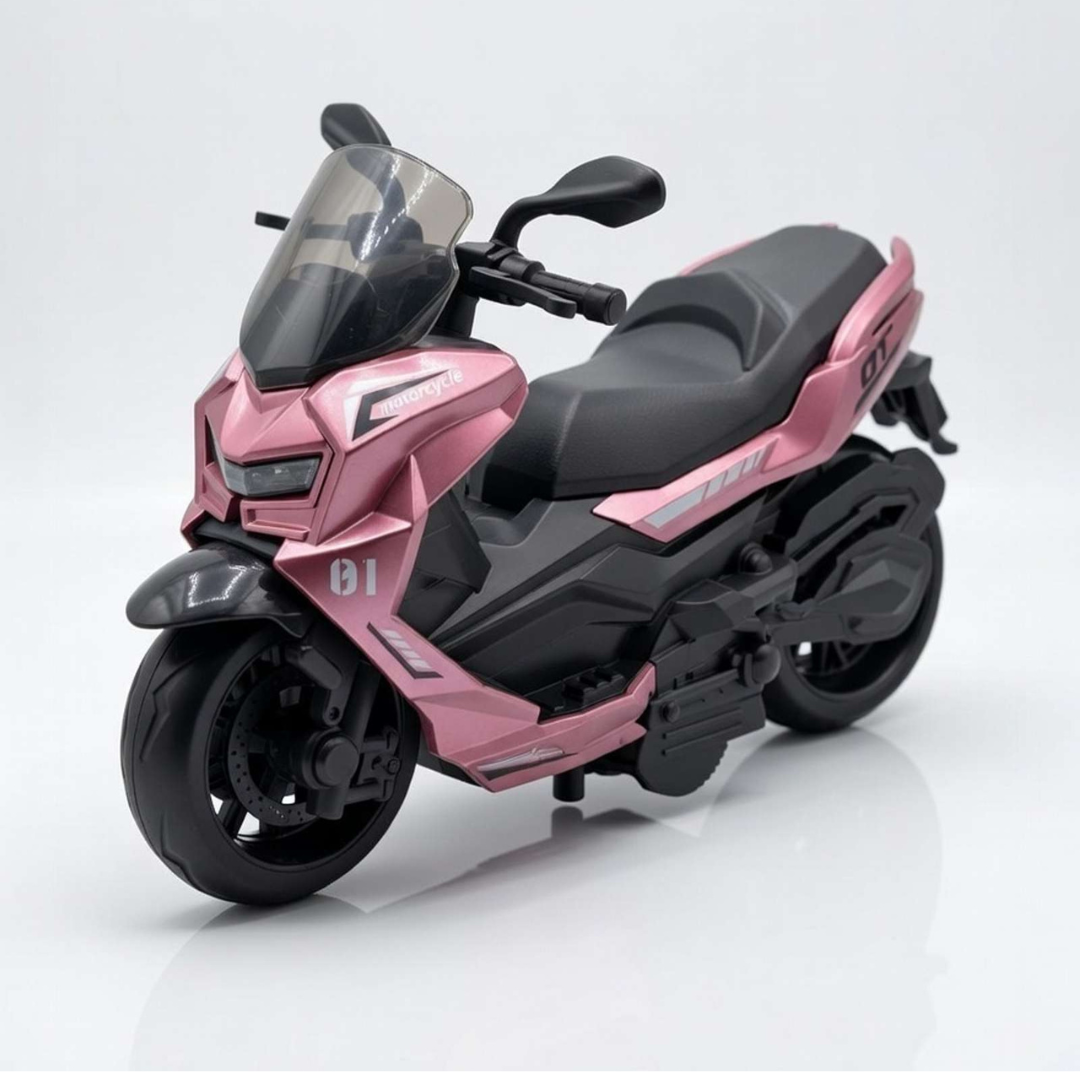 Pull Back Toy Scooter Motorcycle