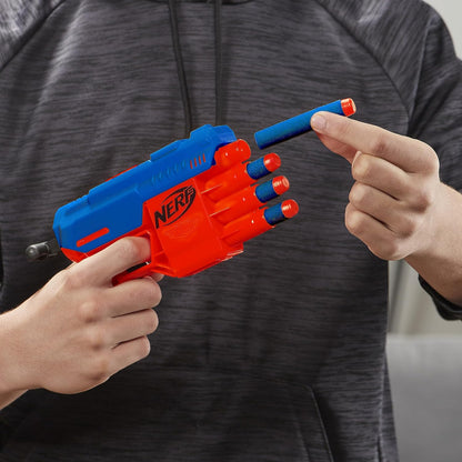 Nerf Alpha Strike Claw Dual QS-4 Blaster Set: Two Blasters, Elite Darts