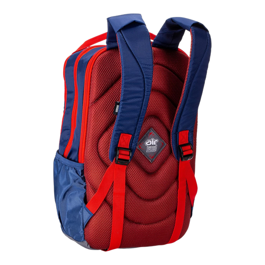 American Tourister Durable Blue Unisex Mini Football Dobby Casual Backpack