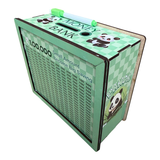 TIPTOP Handcrafted Wooden 1 lakh Money Savings Box