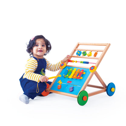 Funskool Multi-Activity Baby Walker with Engaging Sounds & Lights for Early Development