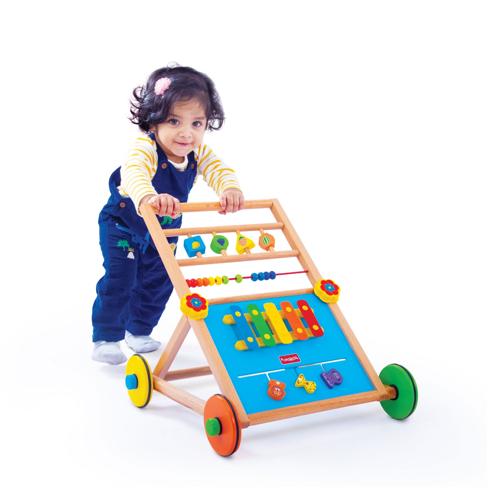 Funskool Multi-Activity Baby Walker with Engaging Sounds & Lights for Early Development
