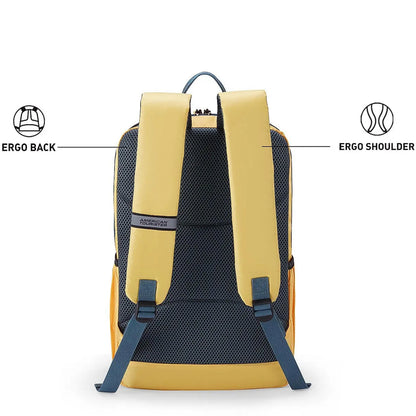 AMERICAN TOURISTER ALEO 3.0 BACKPACK 19.5L YELLOW With 1 Year Warranty