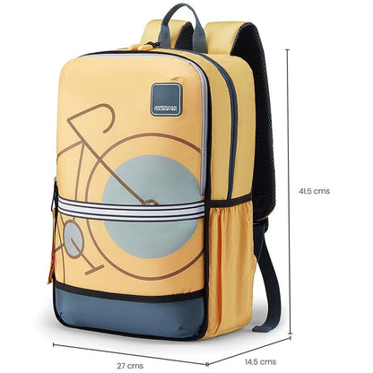 AMERICAN TOURISTER ALEO 3.0 BACKPACK 19.5L YELLOW With 1 Year Warranty