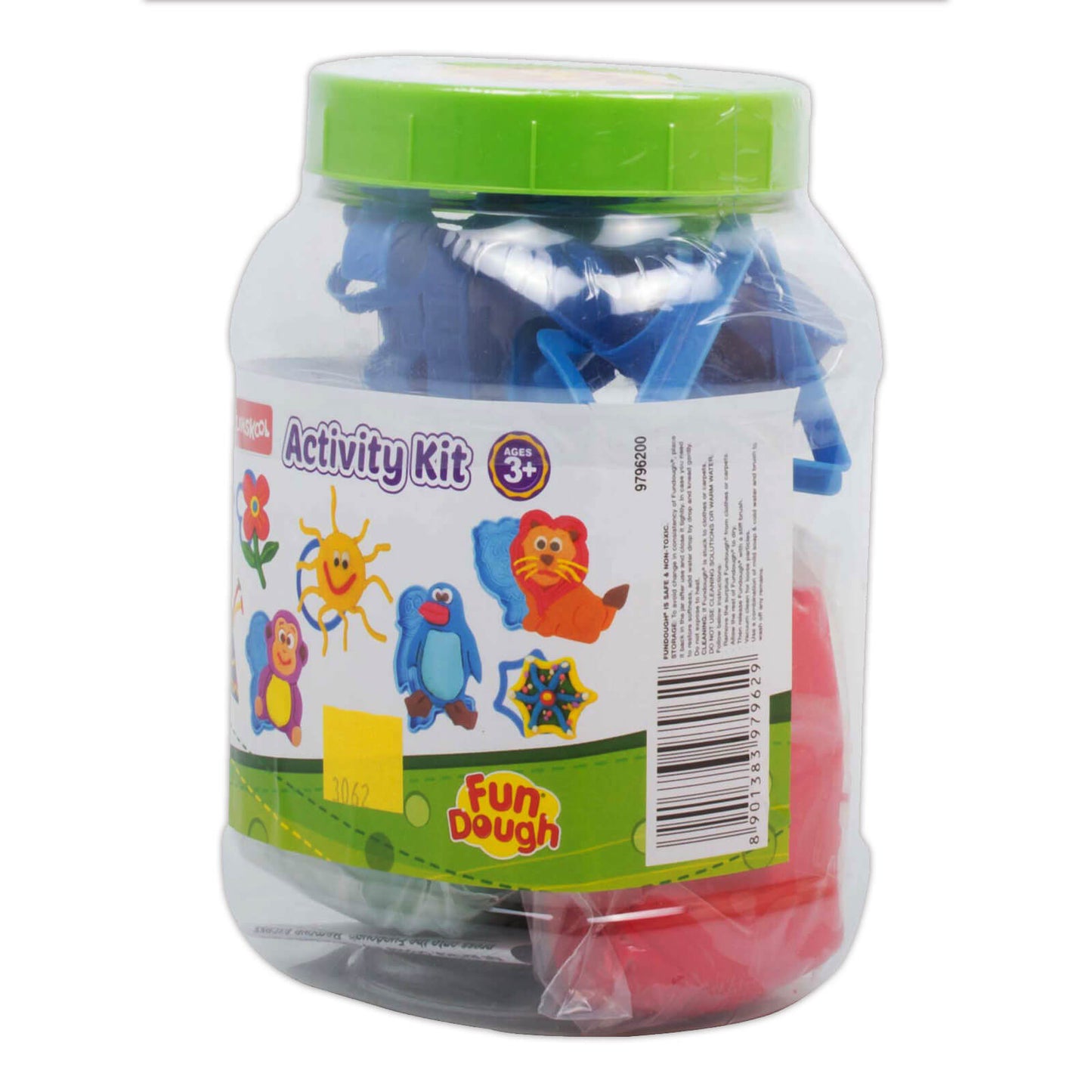 Funskool Fundough Activity Kit: Colorful Dough & Cutters for Creative Kids Play