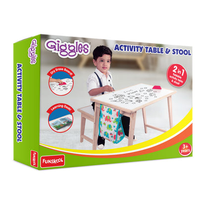 Funskool Activity Table & Stool