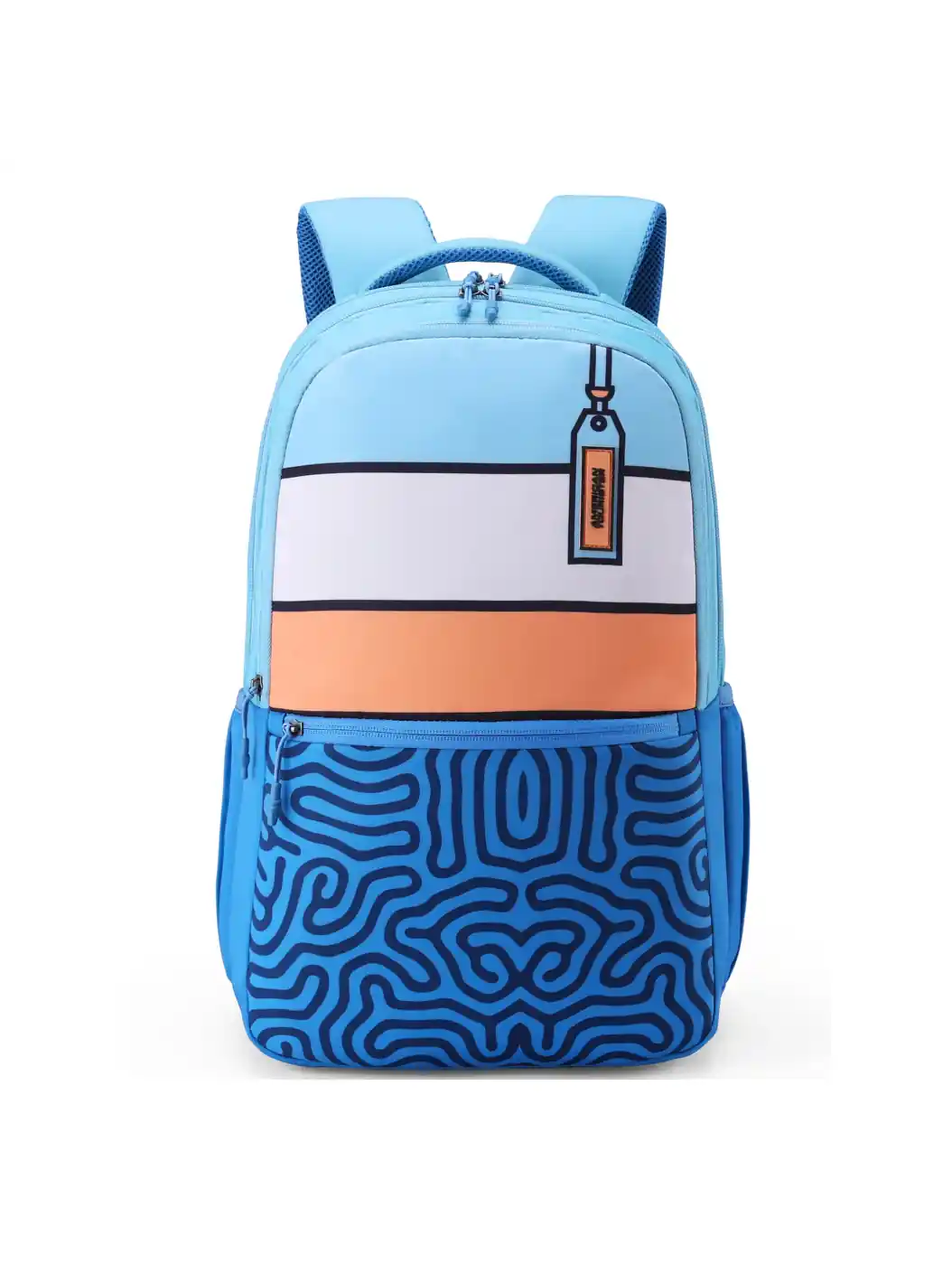 American Tourister SQUAD XXL - ELEMENTAL BLU With 1 Year Warranty