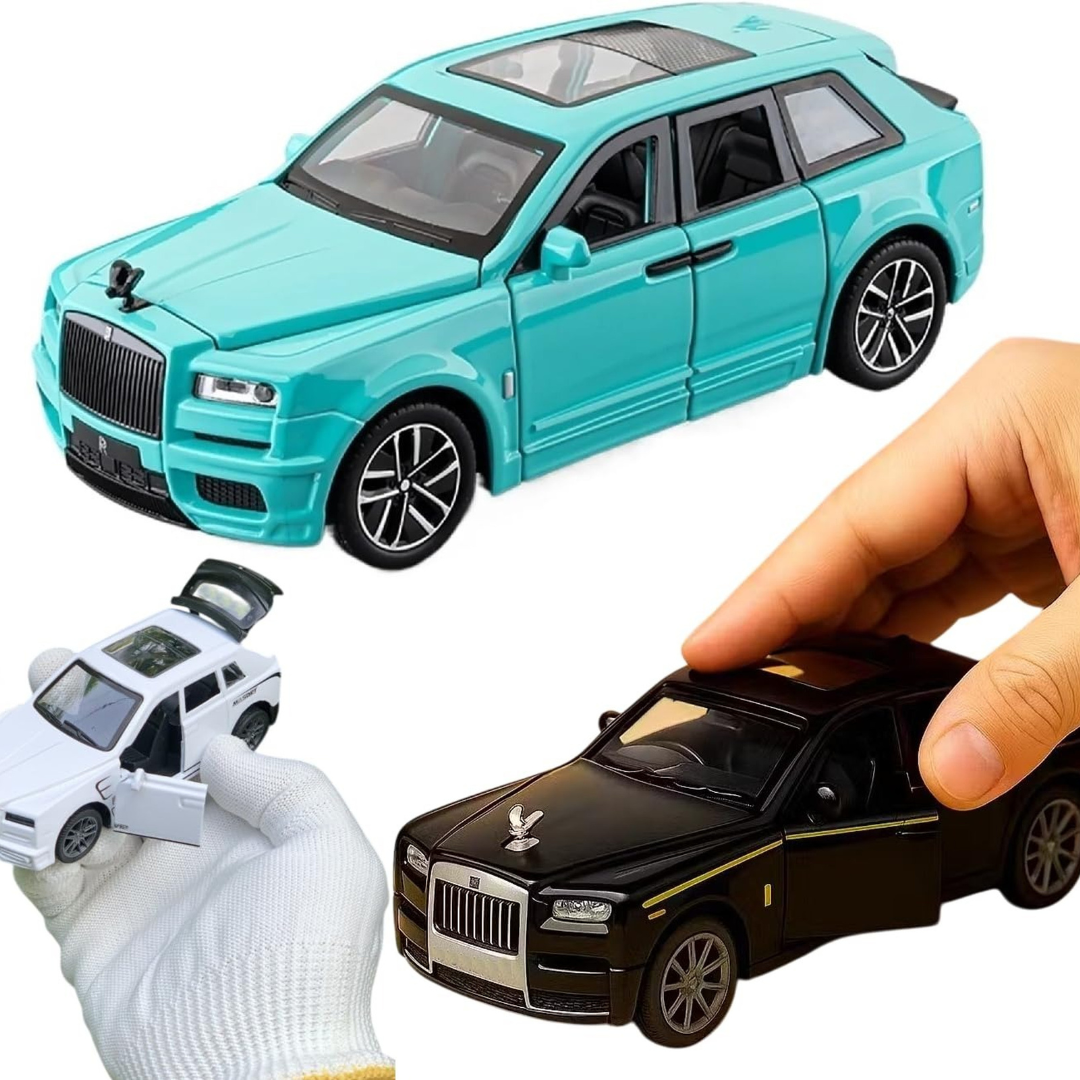 Rolls Royce Phantom Die Cast Open Door Metal Car