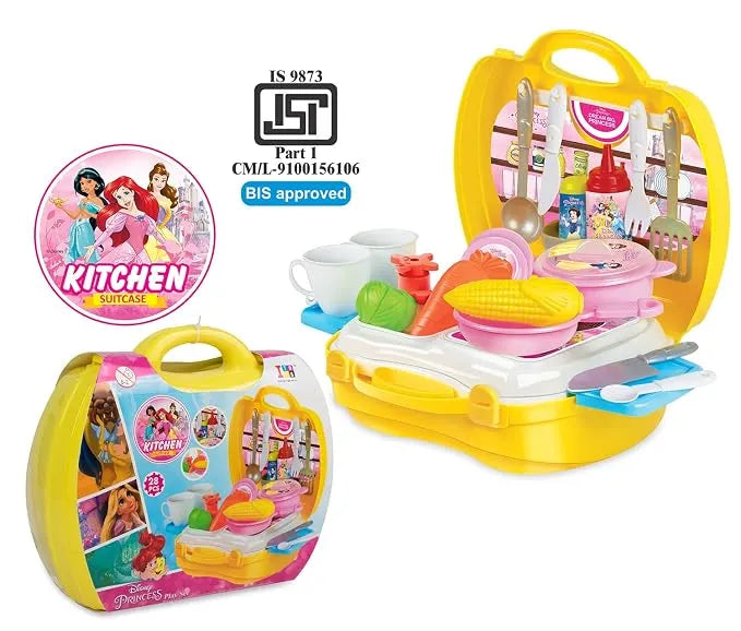 Carry Along Kitchen Set Toy- Princess