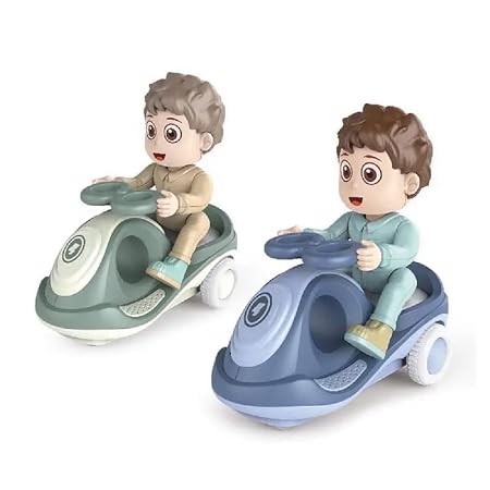 Cartoon Mini Swing Car Scooter Toy