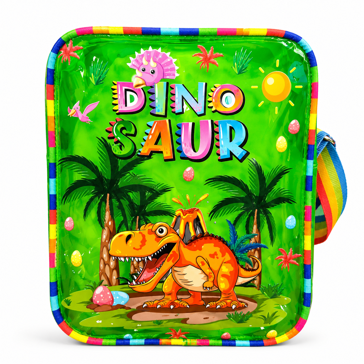 Kids Jelly Waterproof Bag with Rainbow Straps