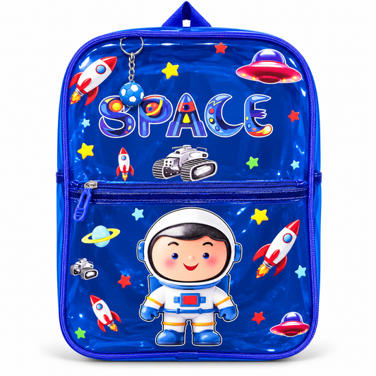 Kids Jelly Waterproof Backpack with Straps Big