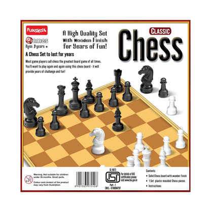 Funskool Classic Chess Board Game Set - Strategic Fun for All Ages