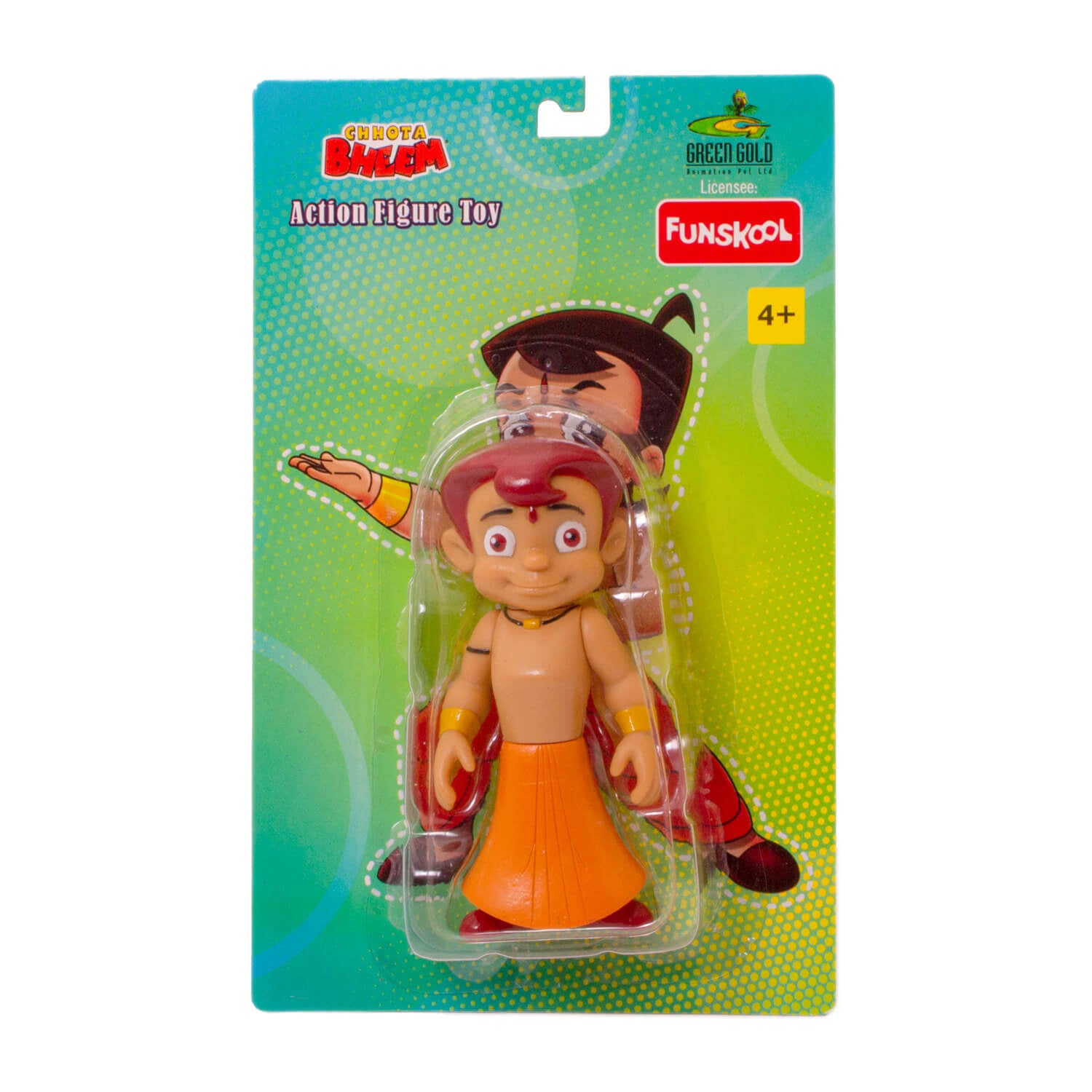 Chhota Bheem Action Figure Toy for Kids - Non-Toxic, Child Safe, Collectible Hero