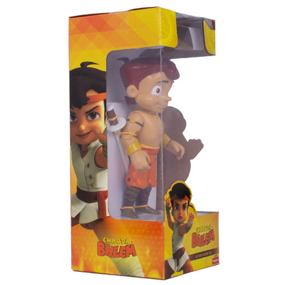Dynamic Chhota Bheem 7-Inch Posable Action Figure with Warrior Gear
