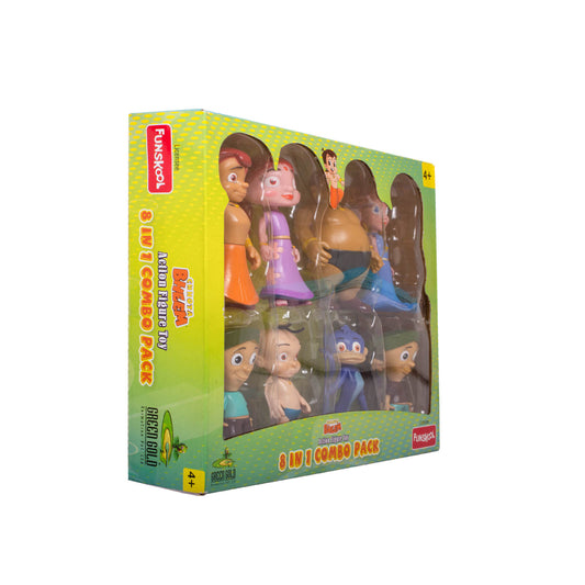 Funskool Chhota Bheem 8 in 1 Combo Pack