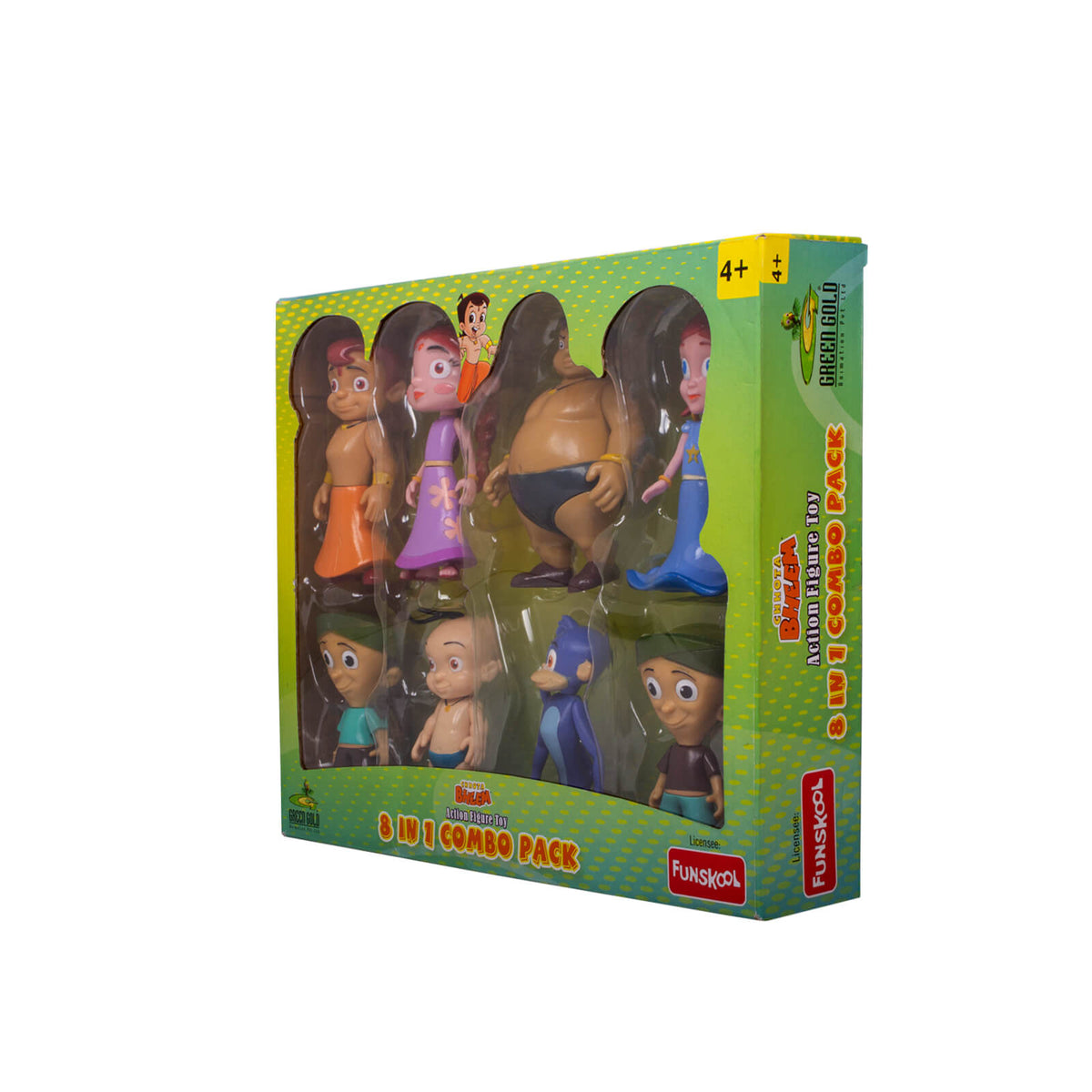 Funskool Chhota Bheem 8 in 1 Combo Pack