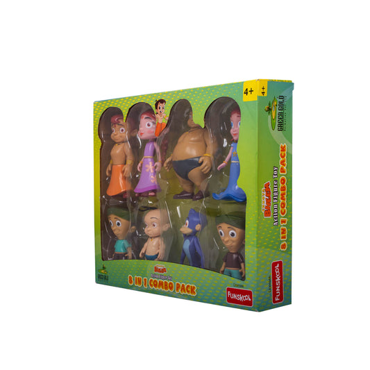 Funskool Chhota Bheem 8 in 1 Combo Pack