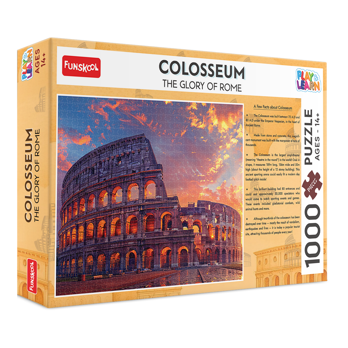 Funskool Colosseum 1000 Pieces Puzzle