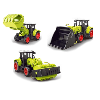 Truck Toy Construction and Farm Truck Set