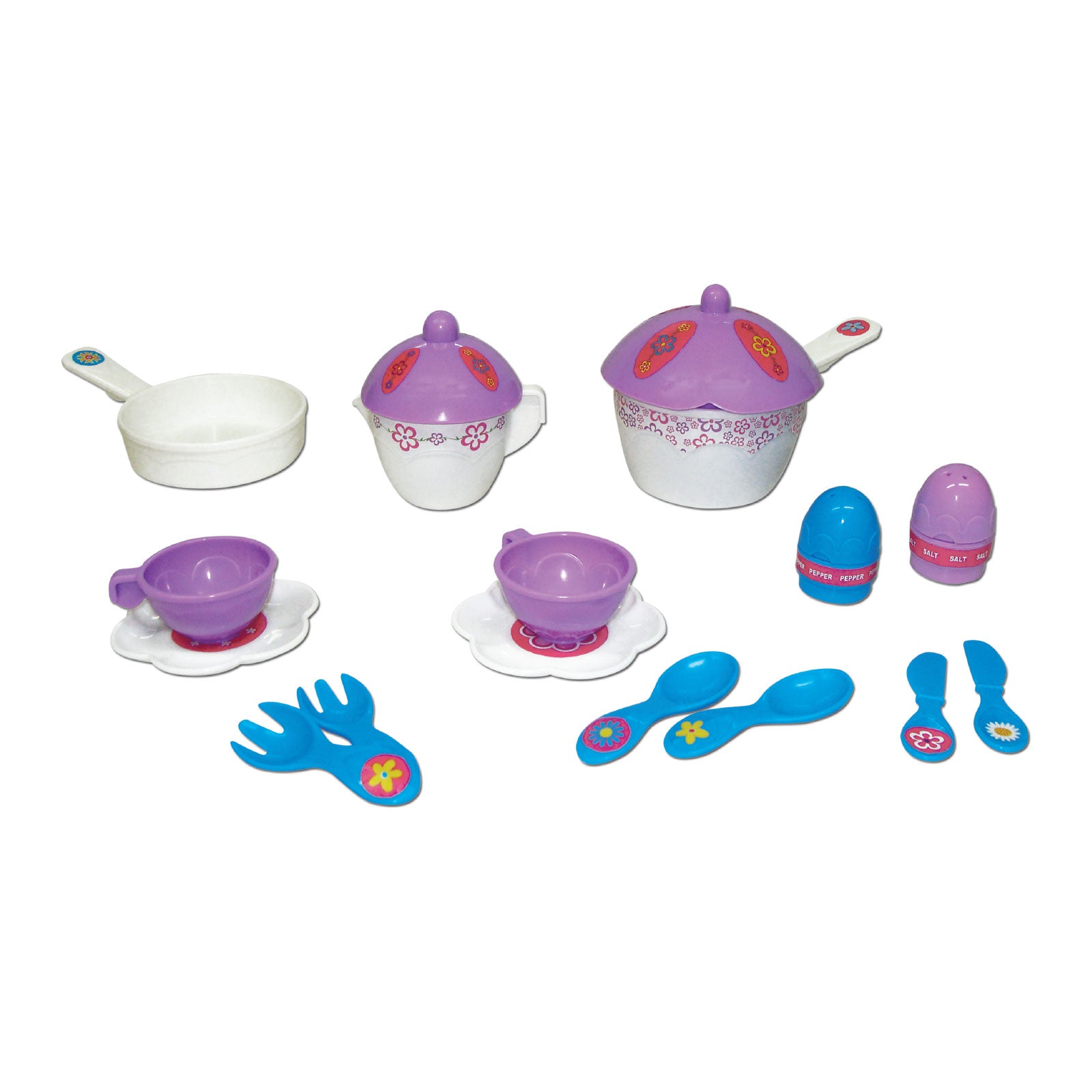 Funskool Giggles Sturdy Colourful Pretend Play Kitchen Cooking Set Toy
