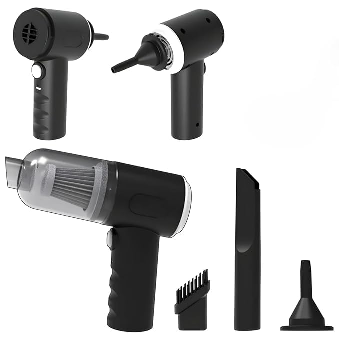 Cordless Handheld Car Vacuum Cleaner with LED Light