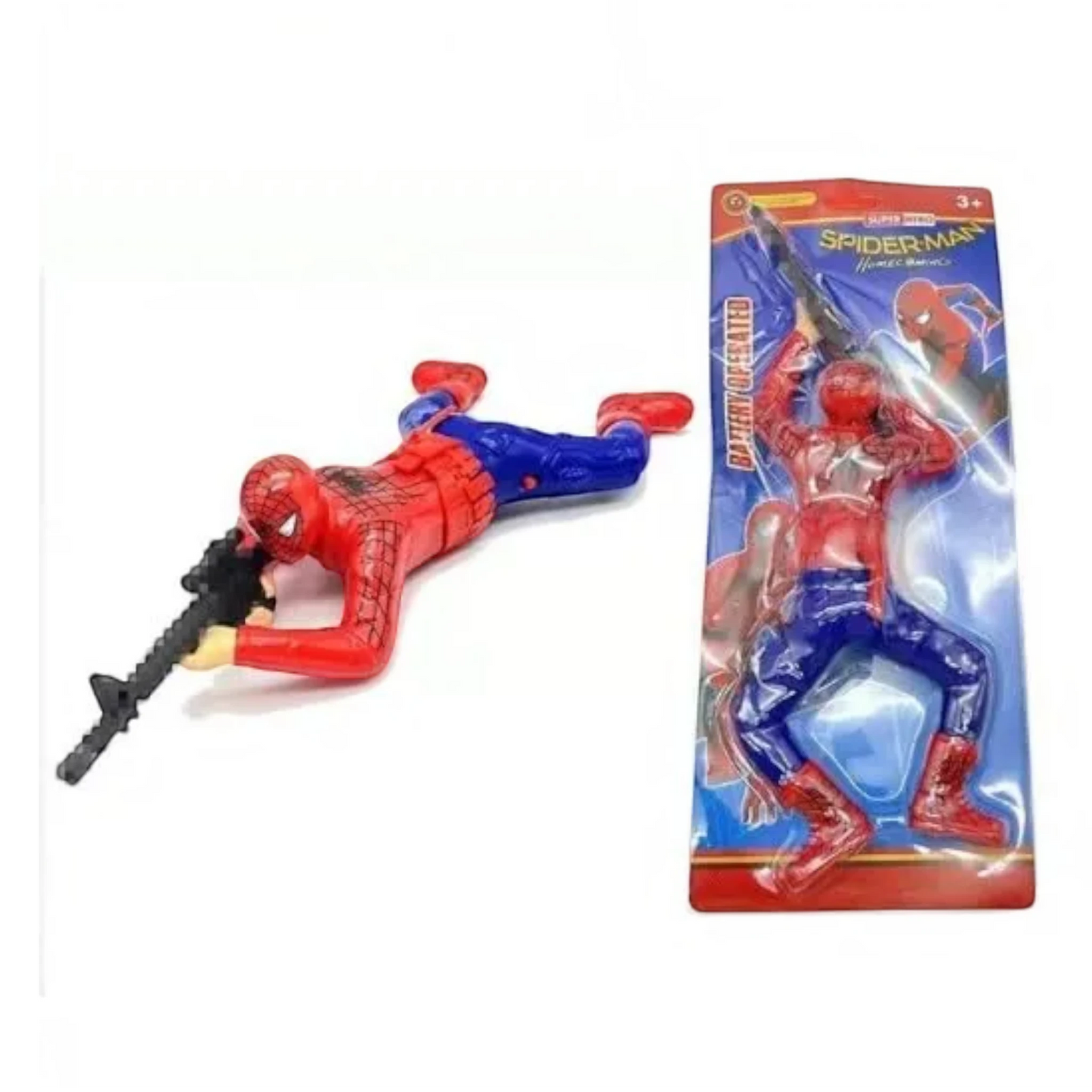 Crawling Superhero Spider Action Figure Moving Toy