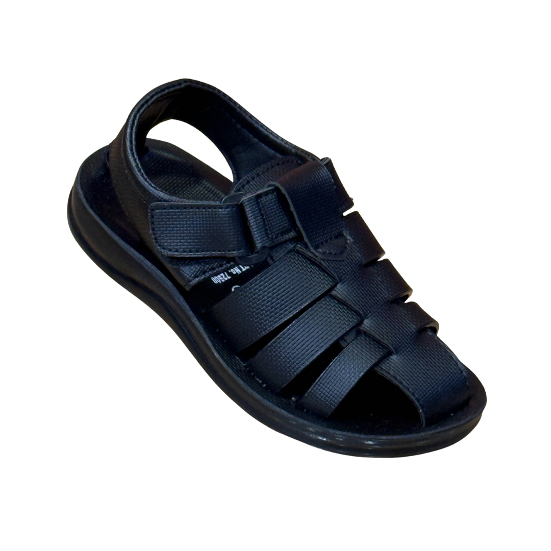 Cubix School Sandal for Boys & Girls | 72500 Black
