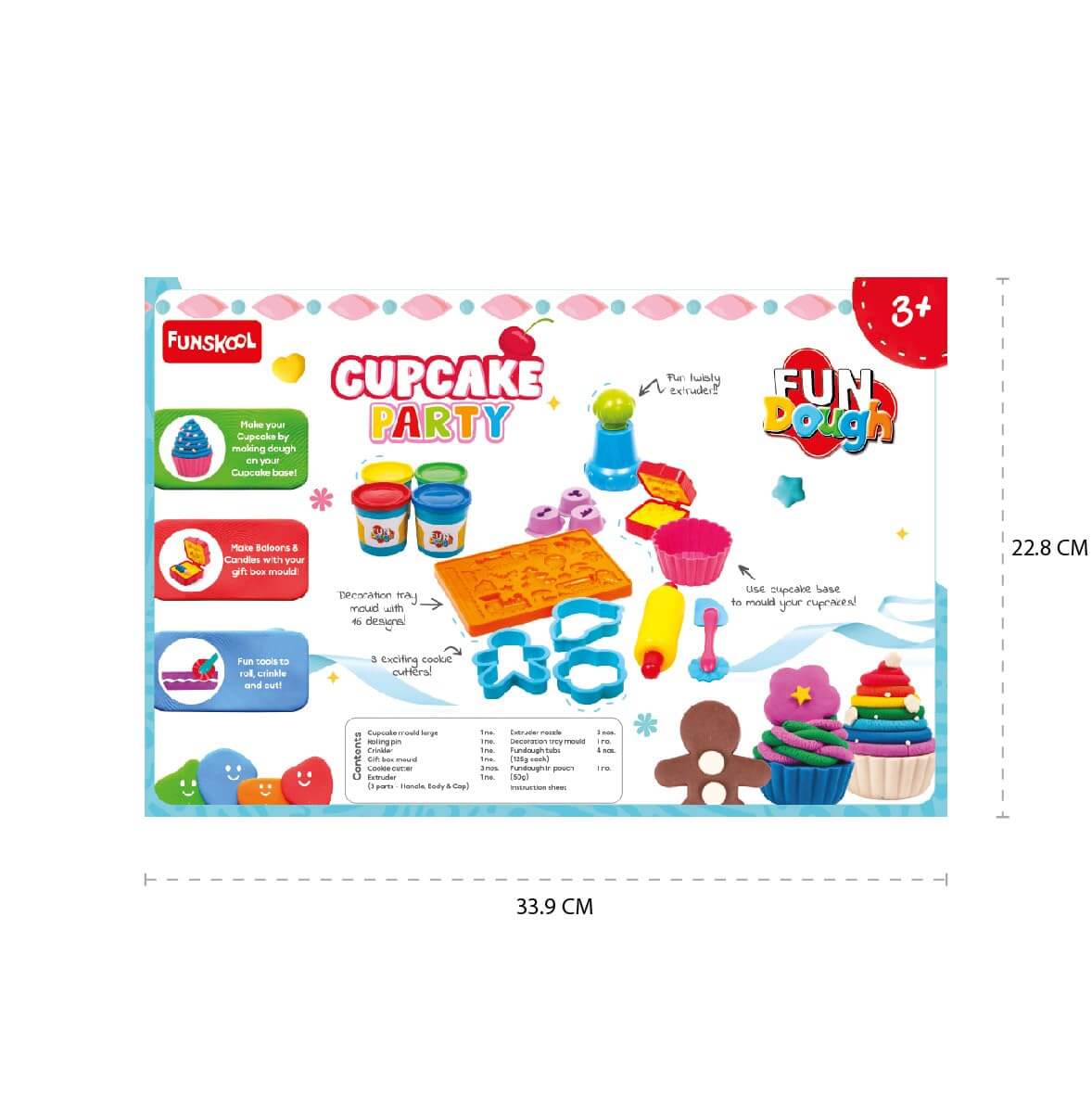 Funskool Kids Ultimate Cupcake & Cookie Baking Creativity Play Set