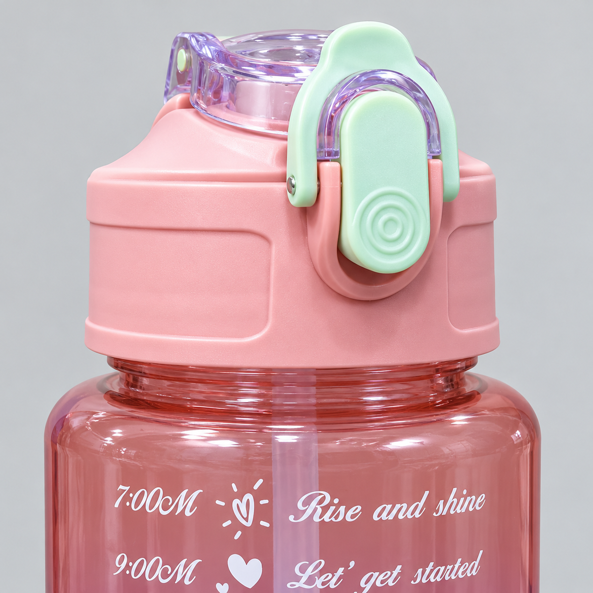 Motivational Water Bottle 900 ML | BPA-Free with Leak-Proof